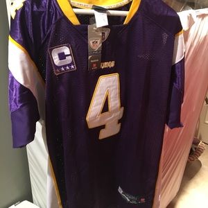 NFL New Vikings Brett Favre Jersey